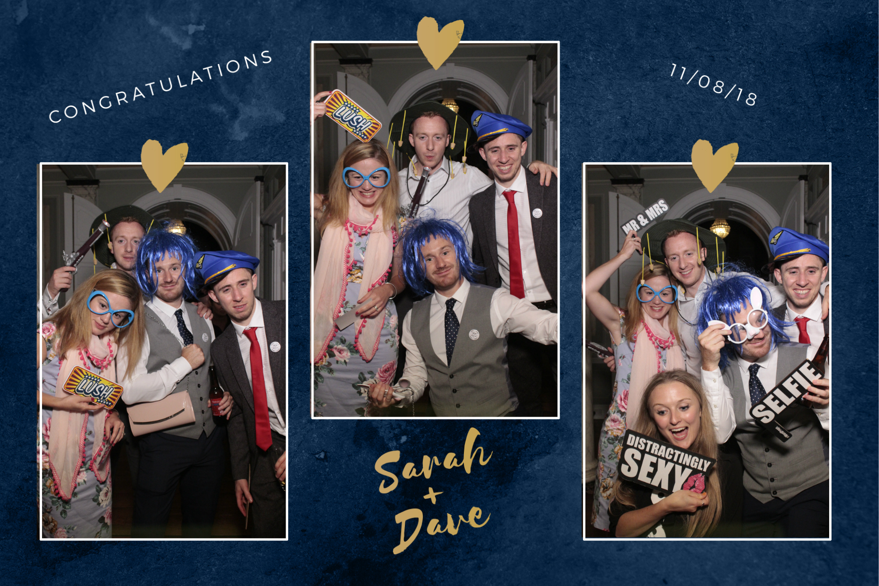 Sarah & Dave's Wedding | View more photos from the event at gallery.myphotoboothexperience.co.uk/u/MyPhotoBoothExperienceLtd/Sarah-Daves-Wedding